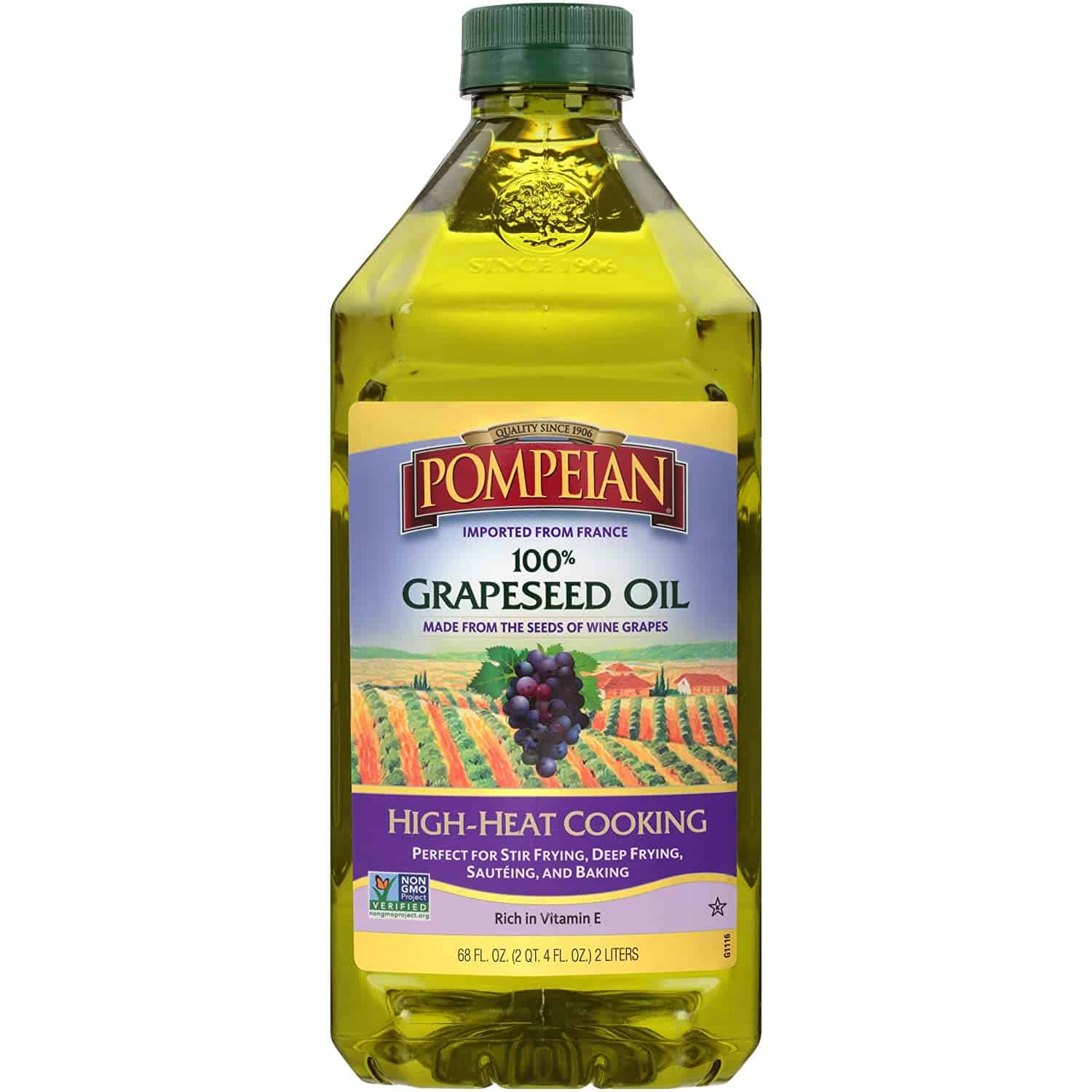 Use Pompeian 100% Grapeseed Oil as a substitute for sesame oil