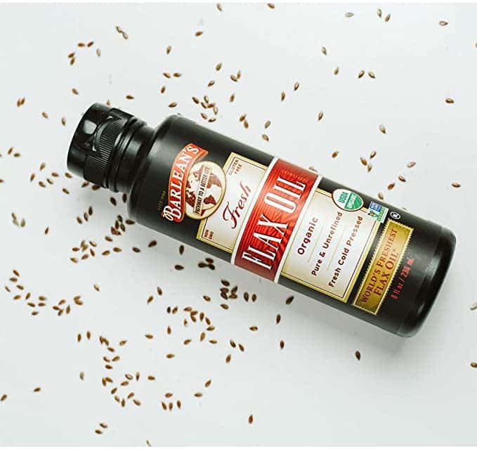 Use flaxseed oil as a substitute for sesame oil