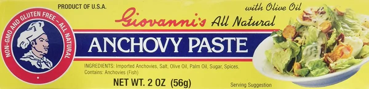 Anchovy paste as a replacement for anchovies
