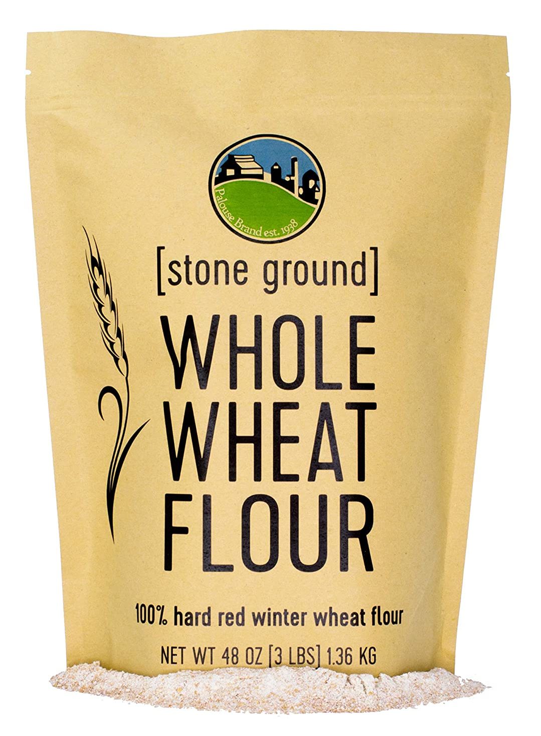 Outra alternativa saudável à farinha de trigo é a farinha de trigo integral.