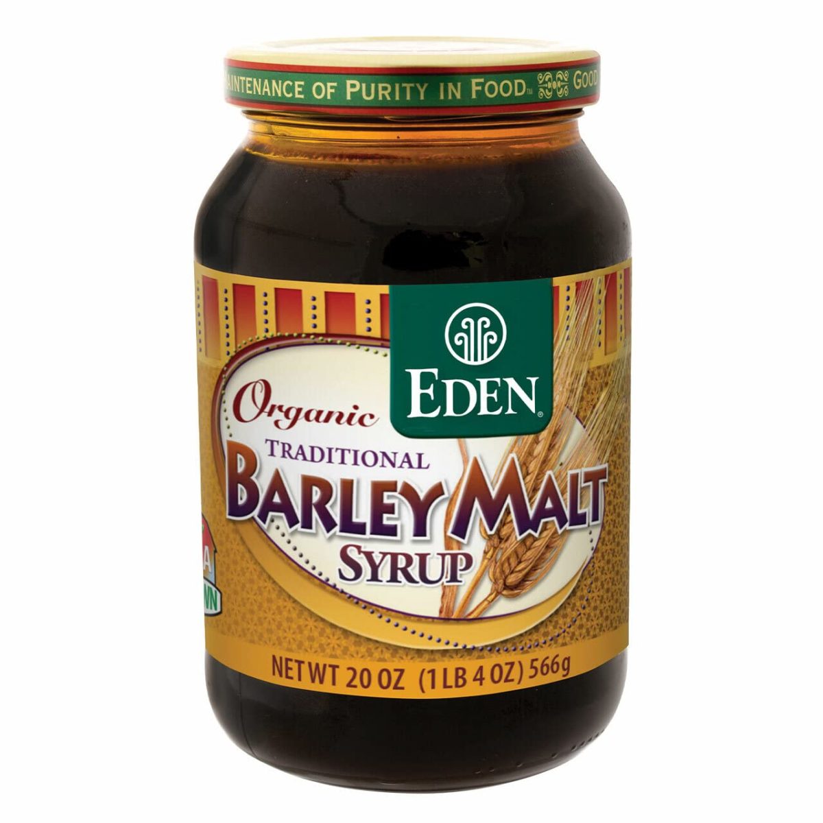 Barley malt syrup as a substitute for rice syrup