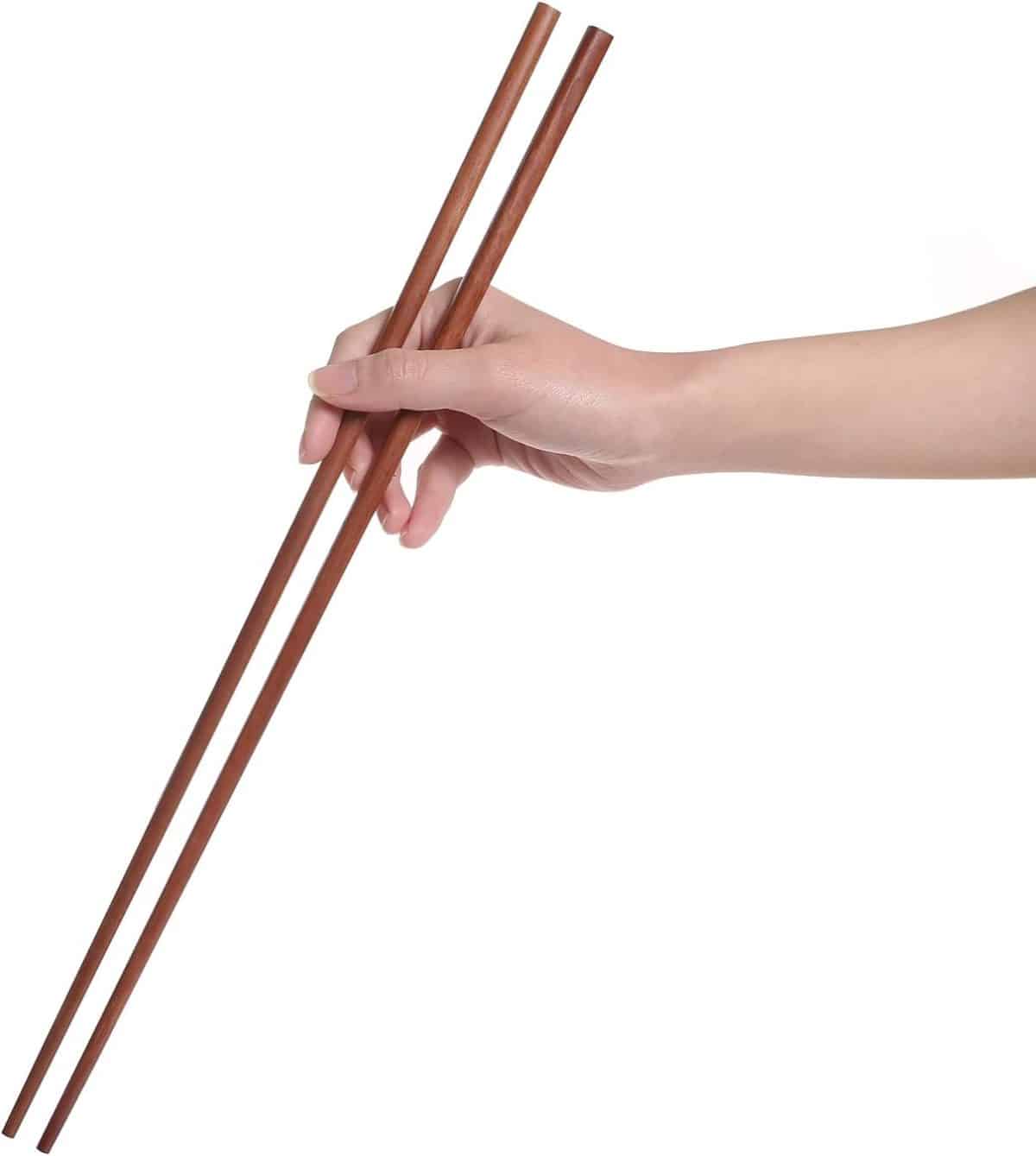 Li-chopsticks tse ntle ka ho fetisisa tsa yakitori Saibashi- Donxote Wooden Kitchen Chopsticks Extra Long