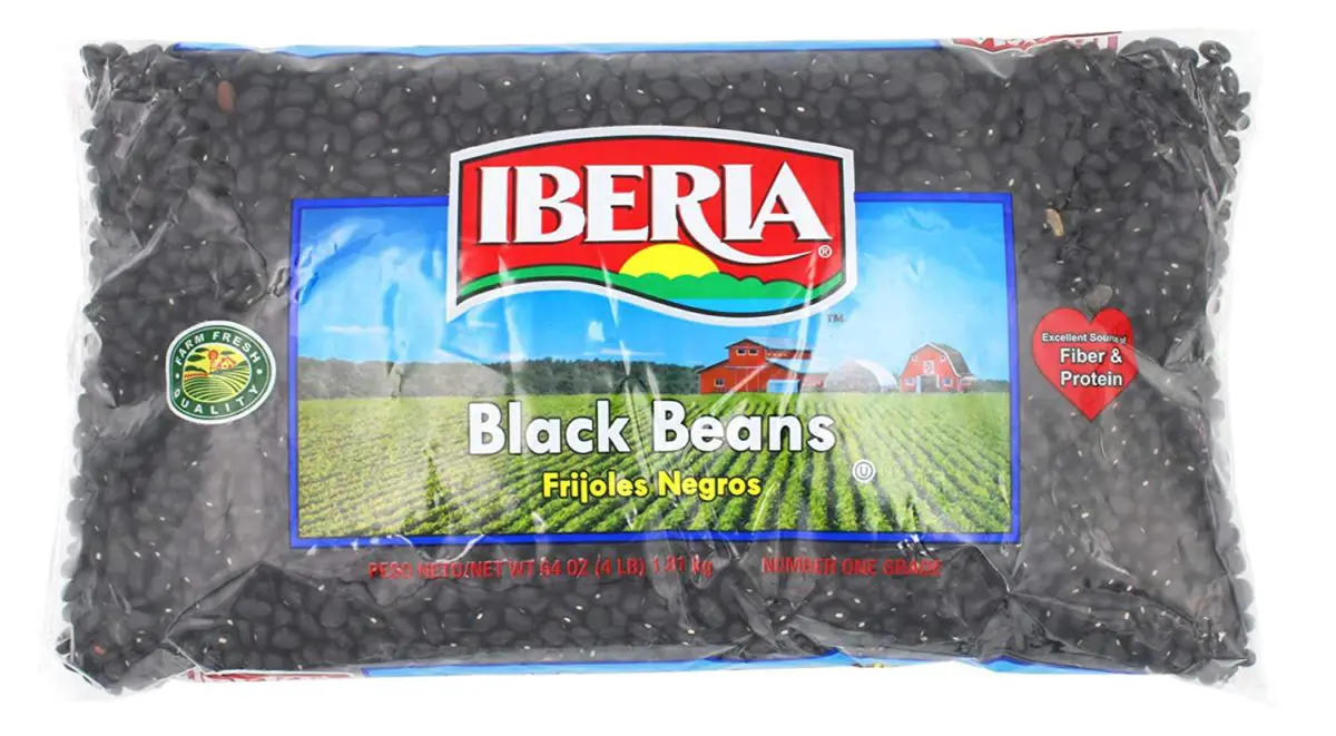 Black beans as the best replacement for adzuki beans