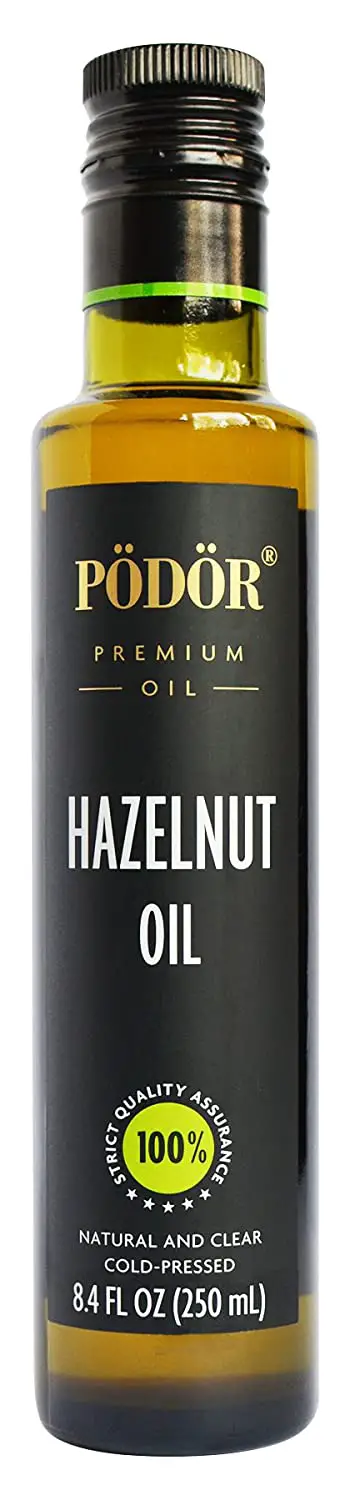Hazelnut oil as a good substitute for coconut oil