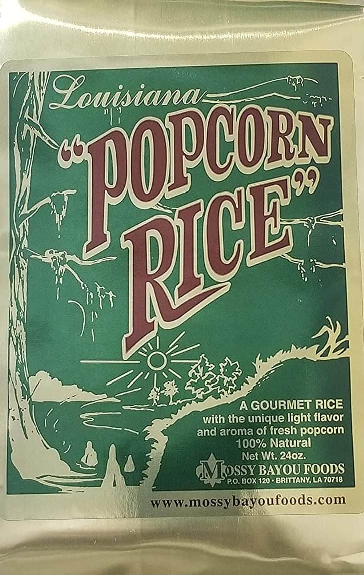 Arroz popcorn de Luisiana como sustituto del arroz basmati