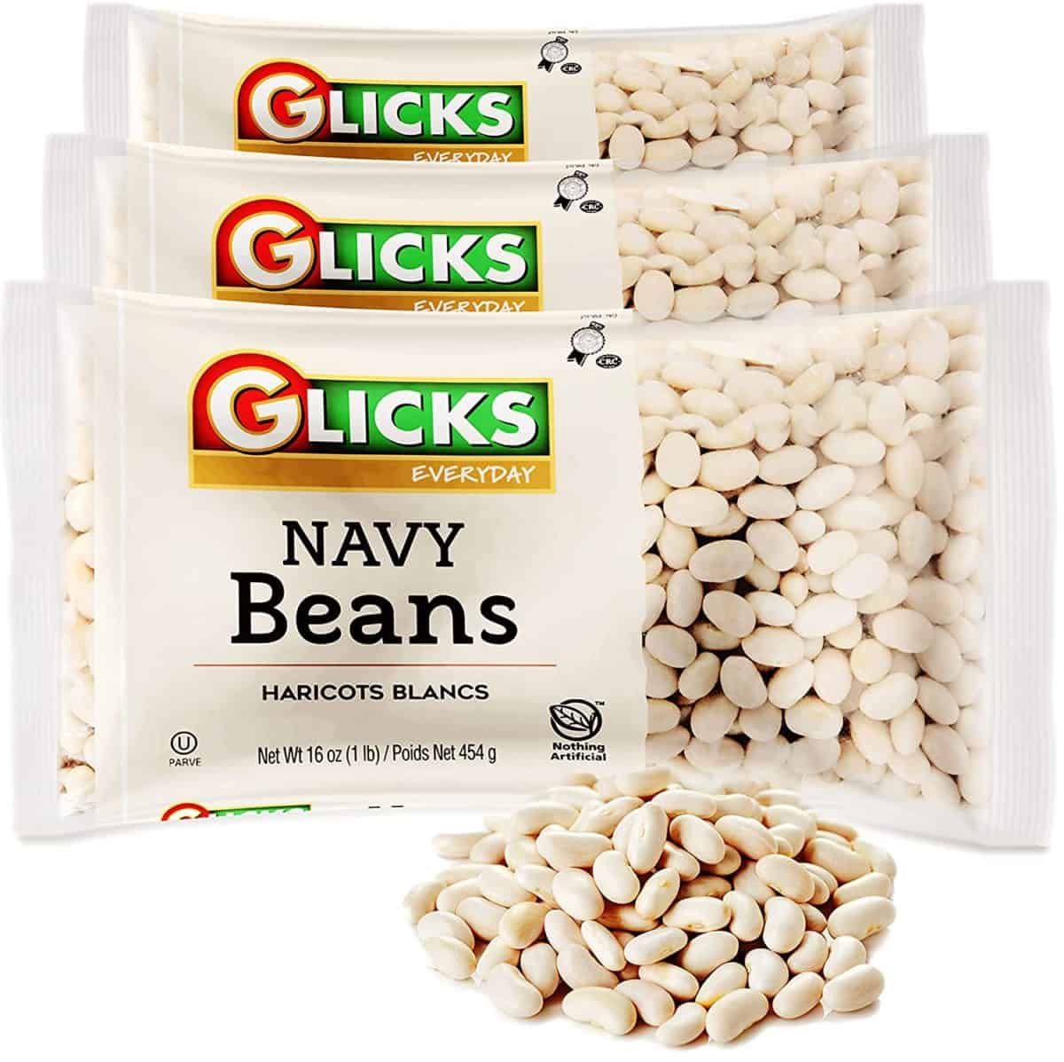 Navy beans as a substitute for black beans