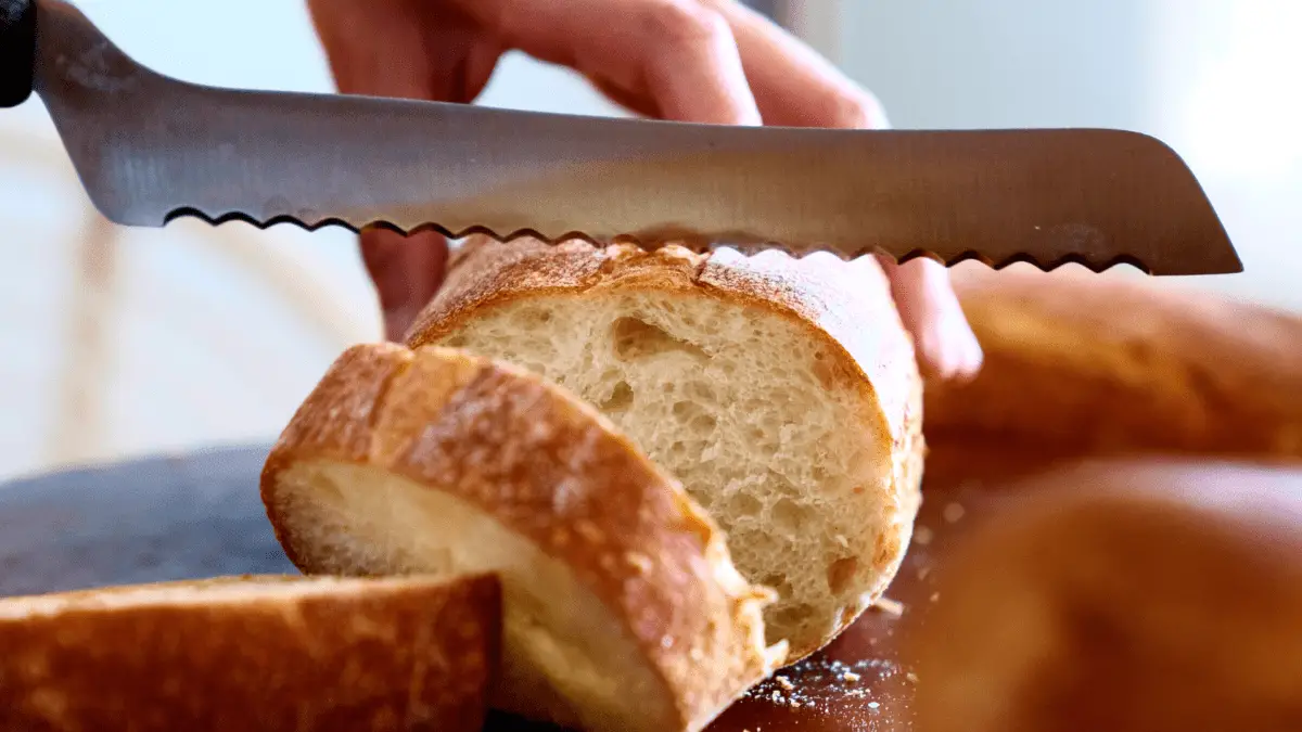 Pankiri Japanese bread knife