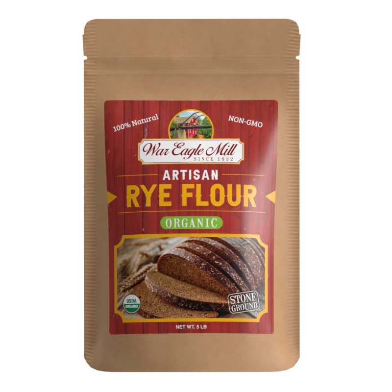 Rye flour as a substitute for all-purpose flour