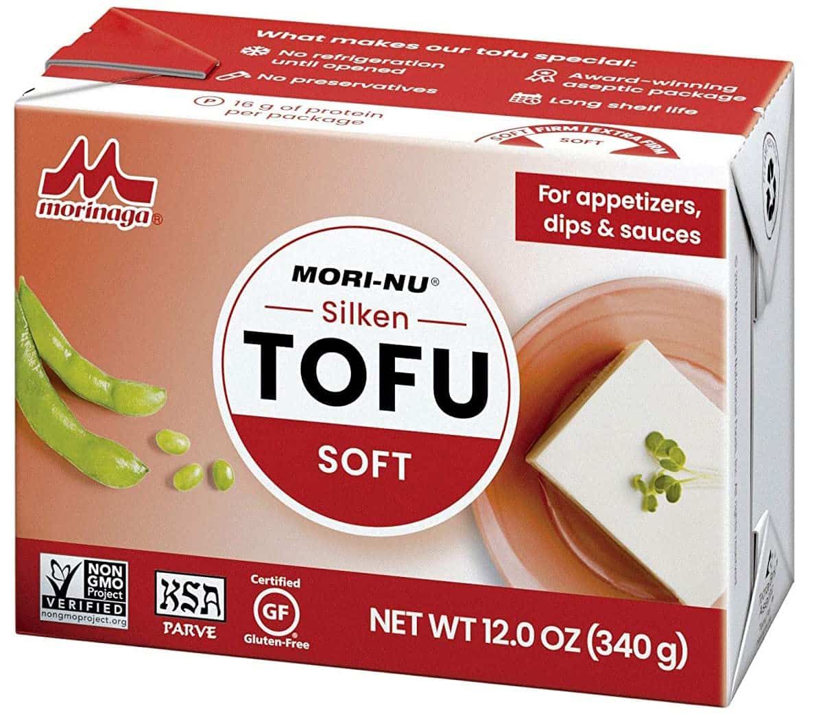 Tofu de seda como substituto do leite de coco