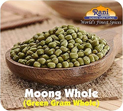 Whole mung beans from Rani
