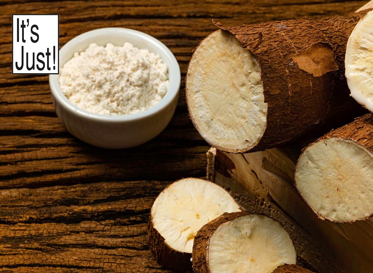 Arrowroot powder as a substitute for sweet rice flour