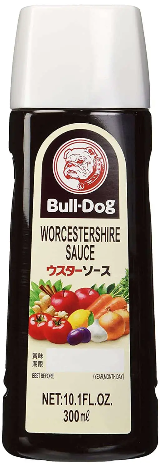 Bull dog worcestershire or usuta sauce