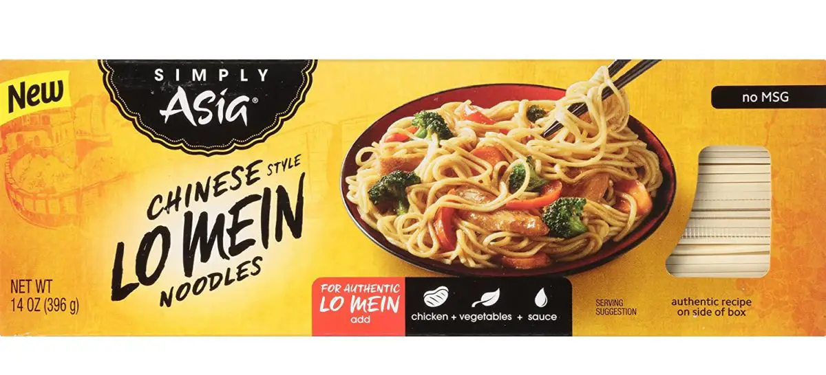 Chinese Lo Mein noodles as a substitute for rice noodles