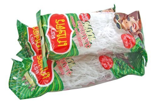 Mung bean glass noodles as a substitute for rice noodles