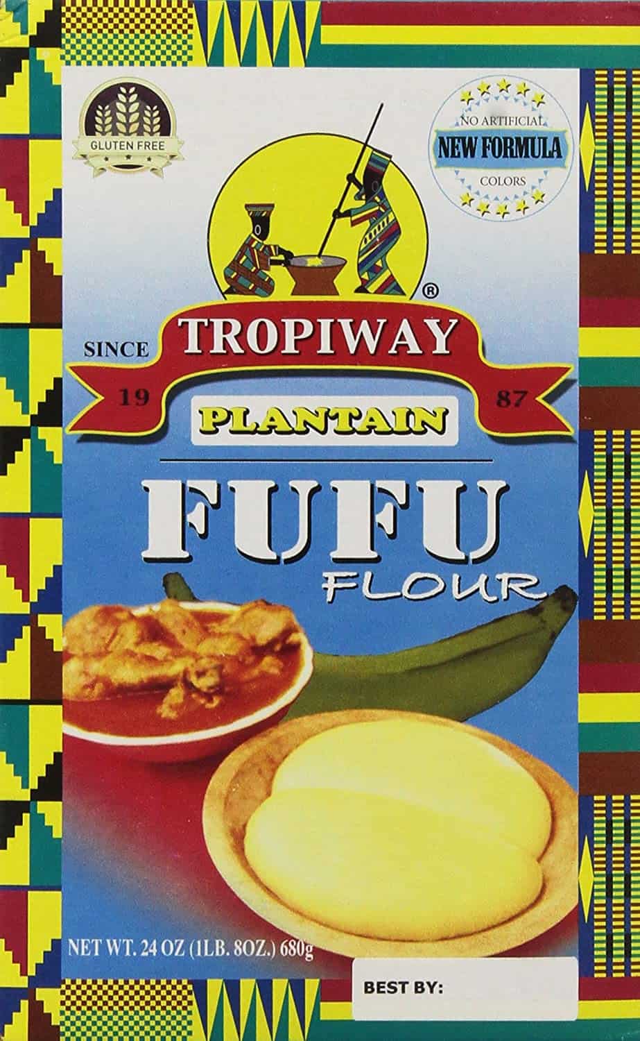Phofo ea Plantain Fufu