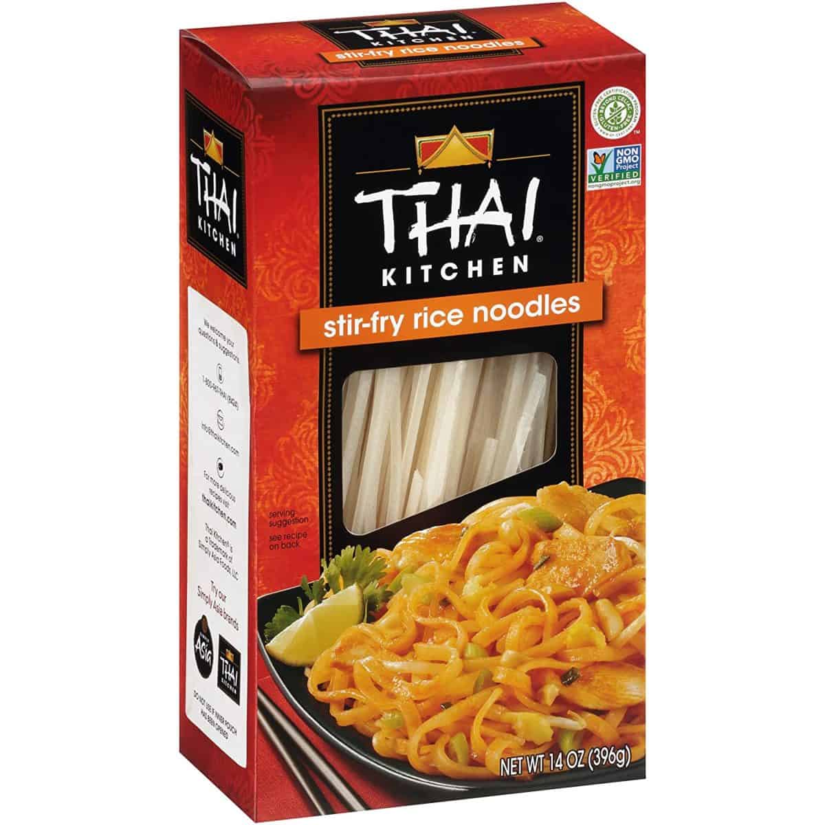 Thai Kitchen Gluten Free Stir Fry Rice Noodles, 14 អោនស៍