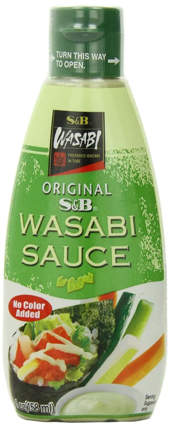 Usa salsa wasabi como sustituto del yuzu kosho