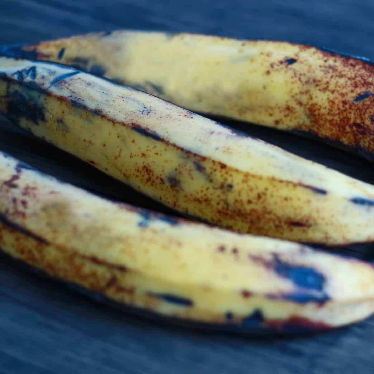 Plátanos en la cocina asiática