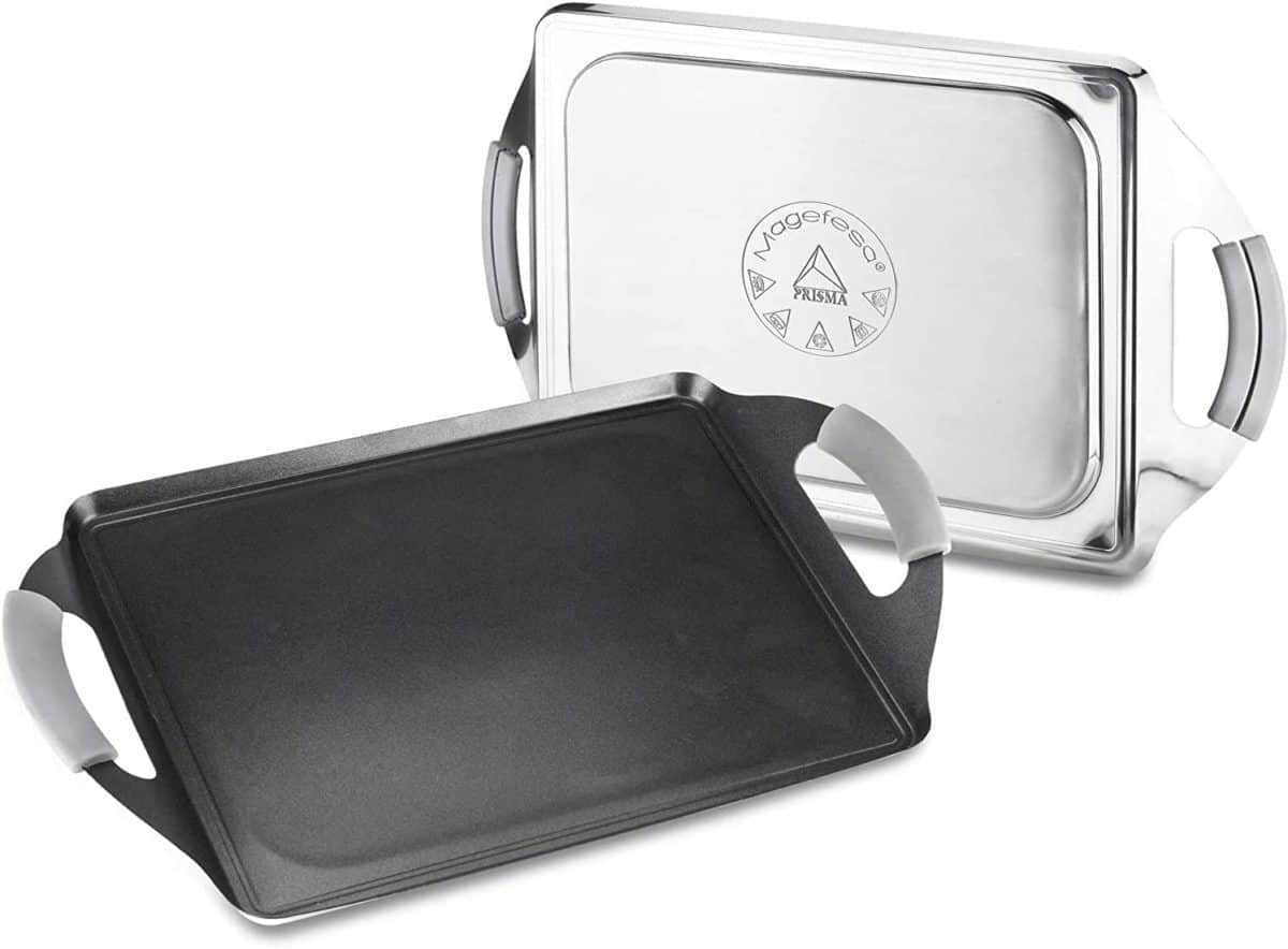 La mejor placa grill apta para horno para placa de inducción- MAGEFESA Prisma 10.8 cm