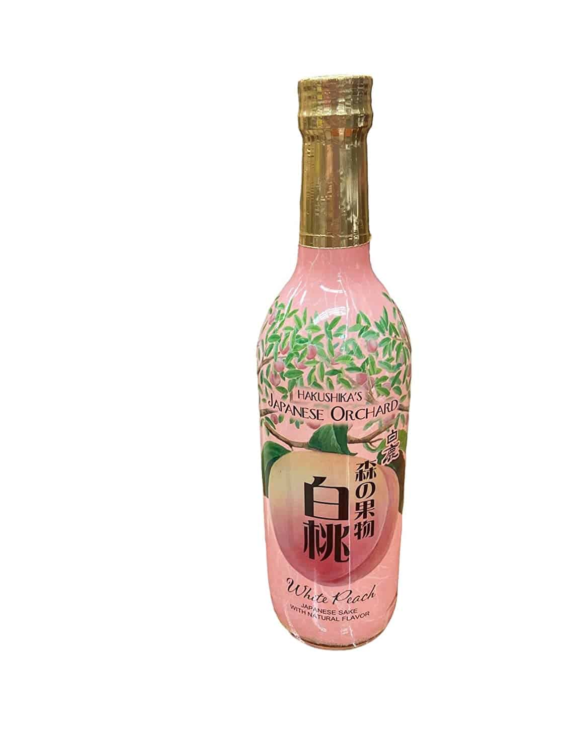 Melhor saquê doce e leve para beber: White Peach Yuzu Japanese Zake