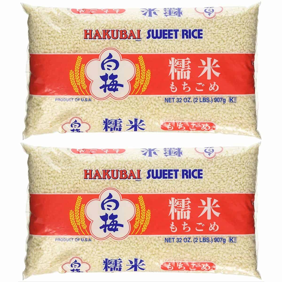 Arroz glutinoso dulce Hakubai