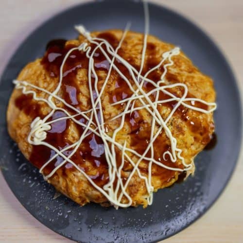 할랄 오코노미야키 레시피