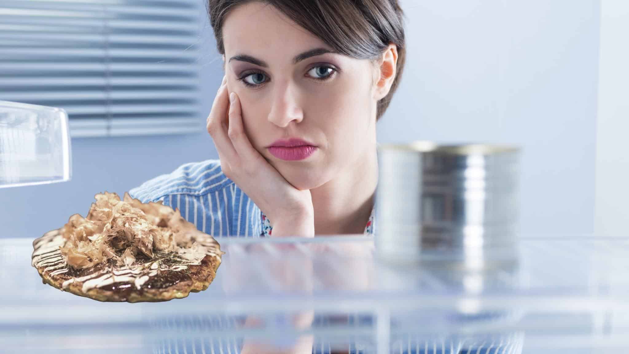Quanto tempo dura o okonomiyaki e a massa na geladeira?