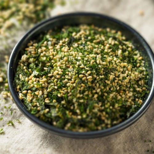 Receta furikake cetogénica