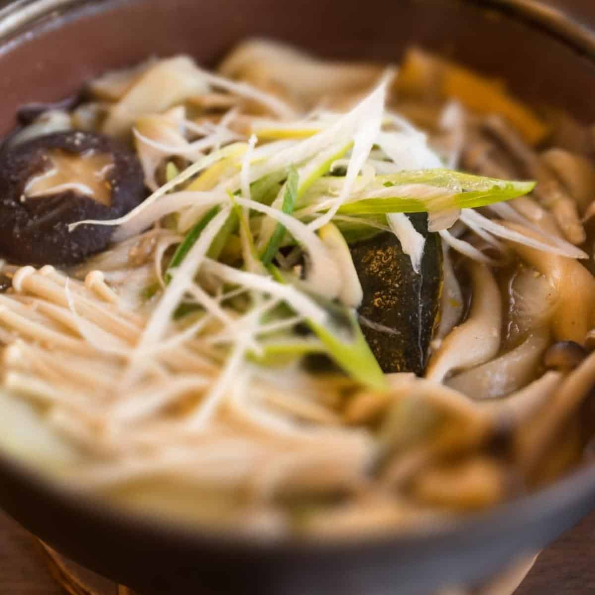 Vegetarian Vegetable Mushroom Toban Yaki Recipe