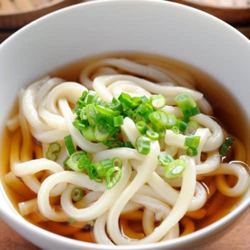 Receta de sopa Udon de panceta de cerdo