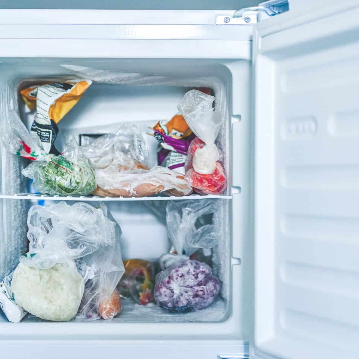What does freezing do to food