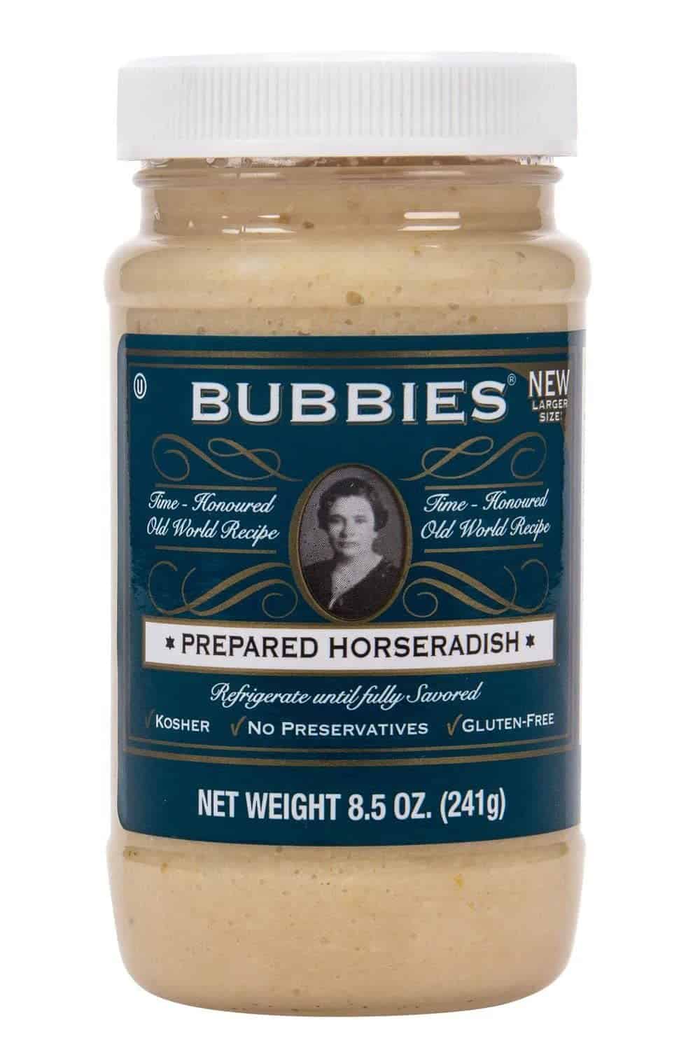 Horseradish sauce (or prepared horseradish) as a substitute for mustard powder