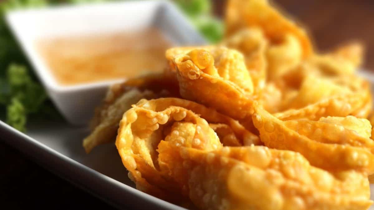 Kamaboko ug spam wontons