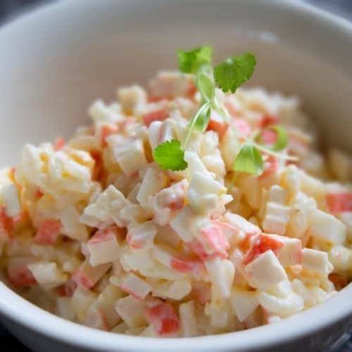 recette Salade de crabe Kanimaka