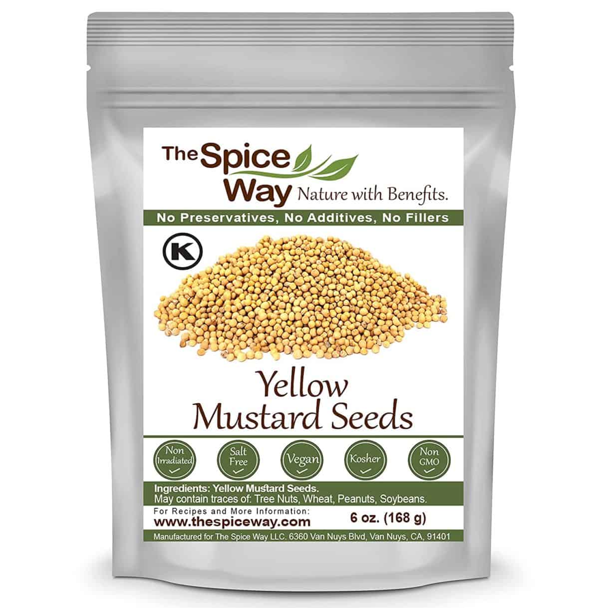 Mustard seeds as a substitute for mustard powder