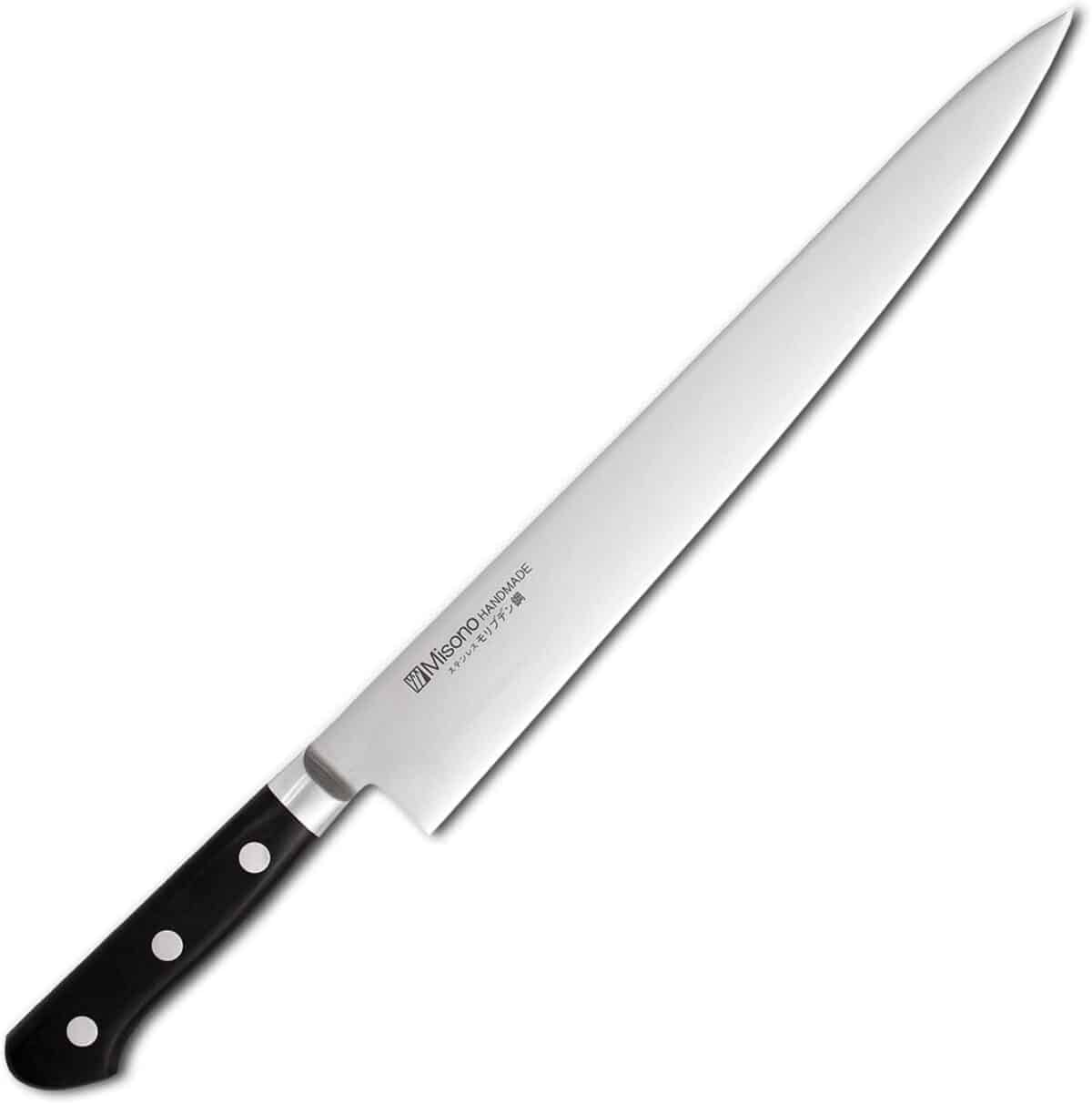 Best Sujihiki knife for the home kitchen: Misono Molybdenum 10.5"