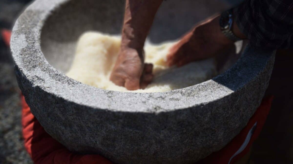 Pâte de riz Mochi