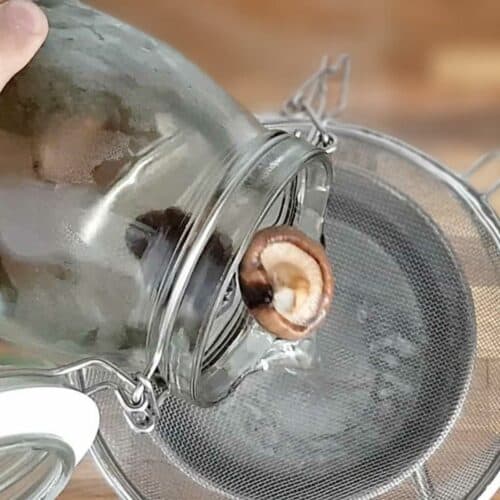 recette de shiitake dashi