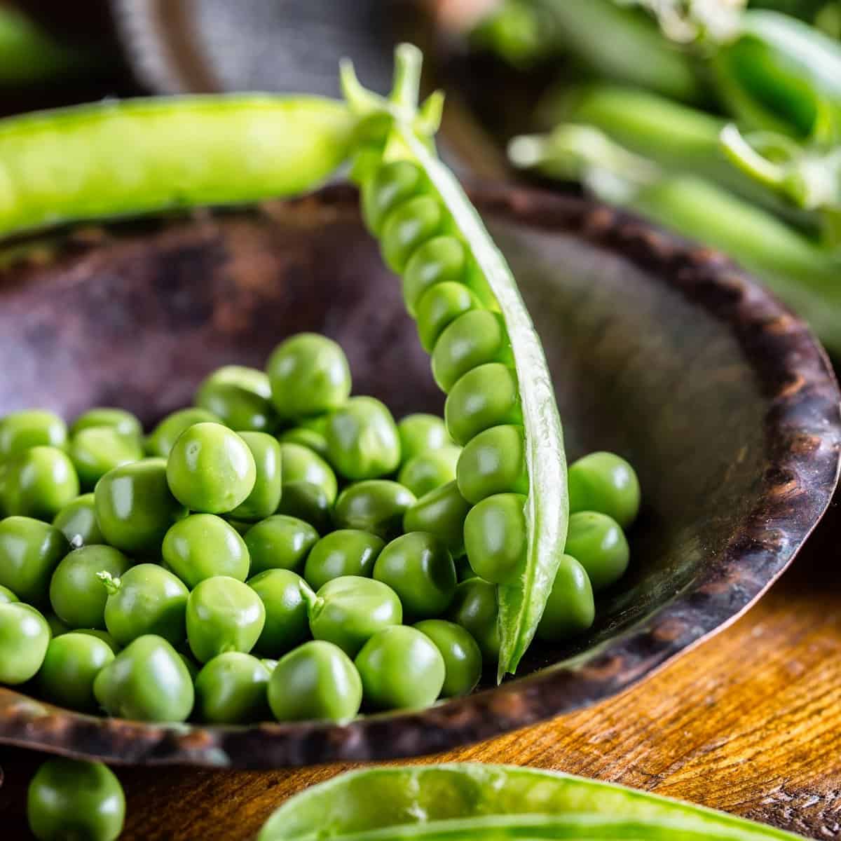 ¿Qué son los guisantes verdes?