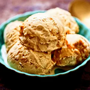 Helado de pasta de miso japonés