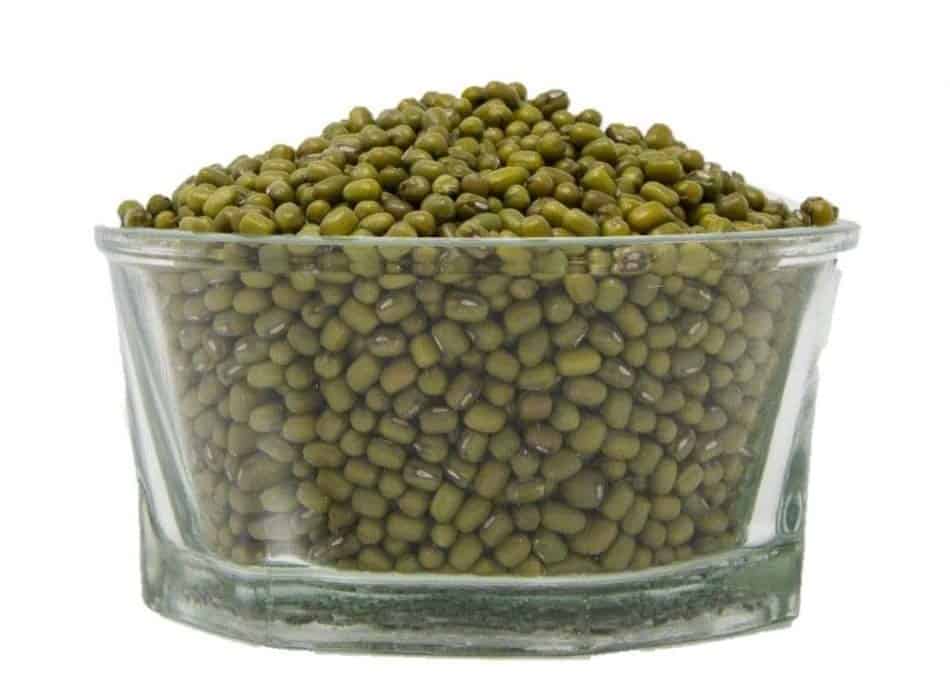 Mung beans in a bowl