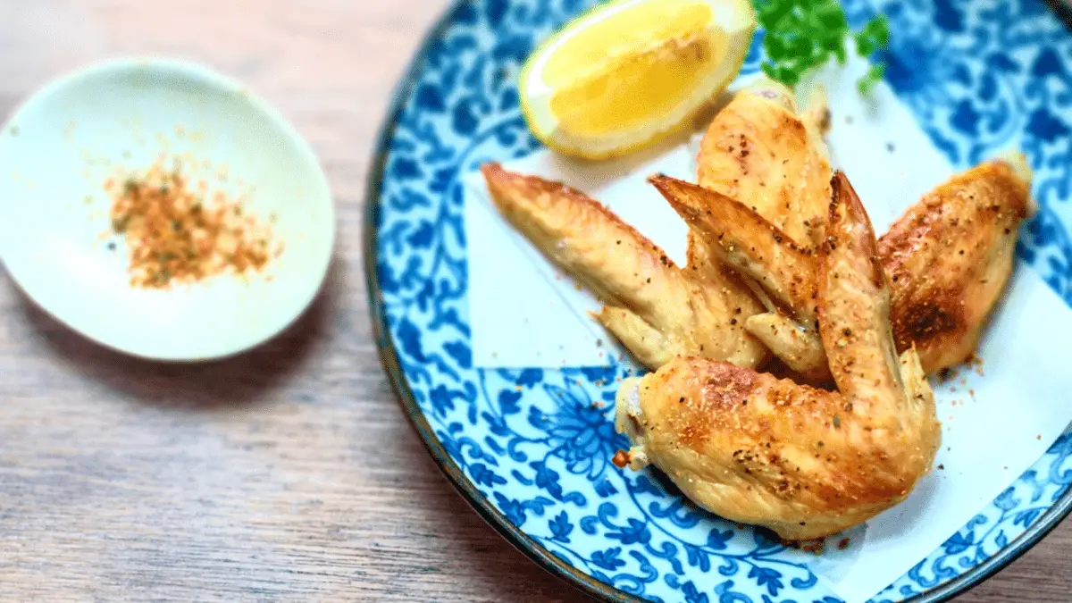 Teba Shio (Sayap Ayam Sake Masin) Resepi Gaya Izakaya