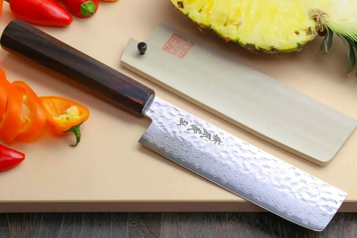 Usuba knife vegetable cleaver