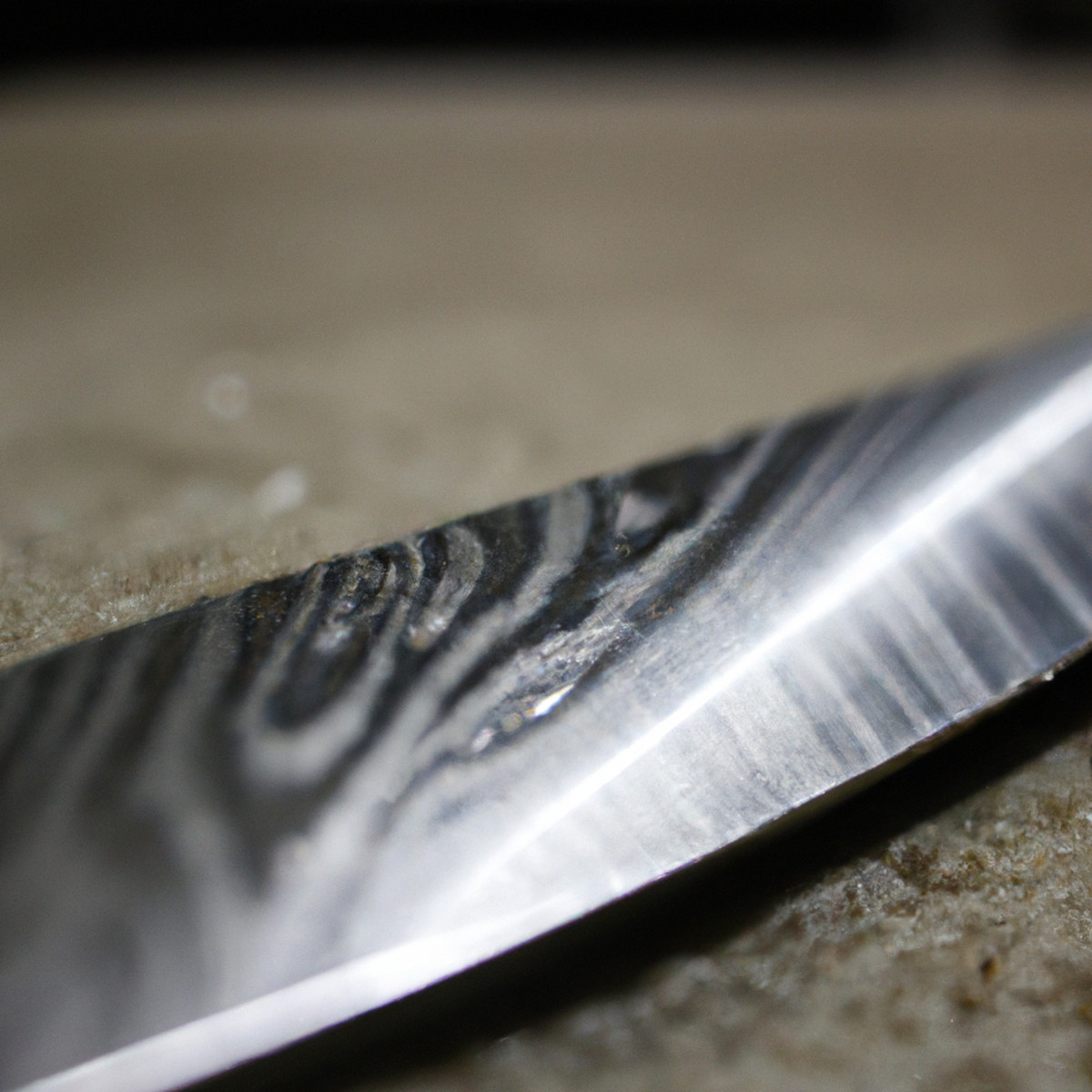 Acabado de cuchillo de Damasco: para mayor durabilidad y un aspecto único.