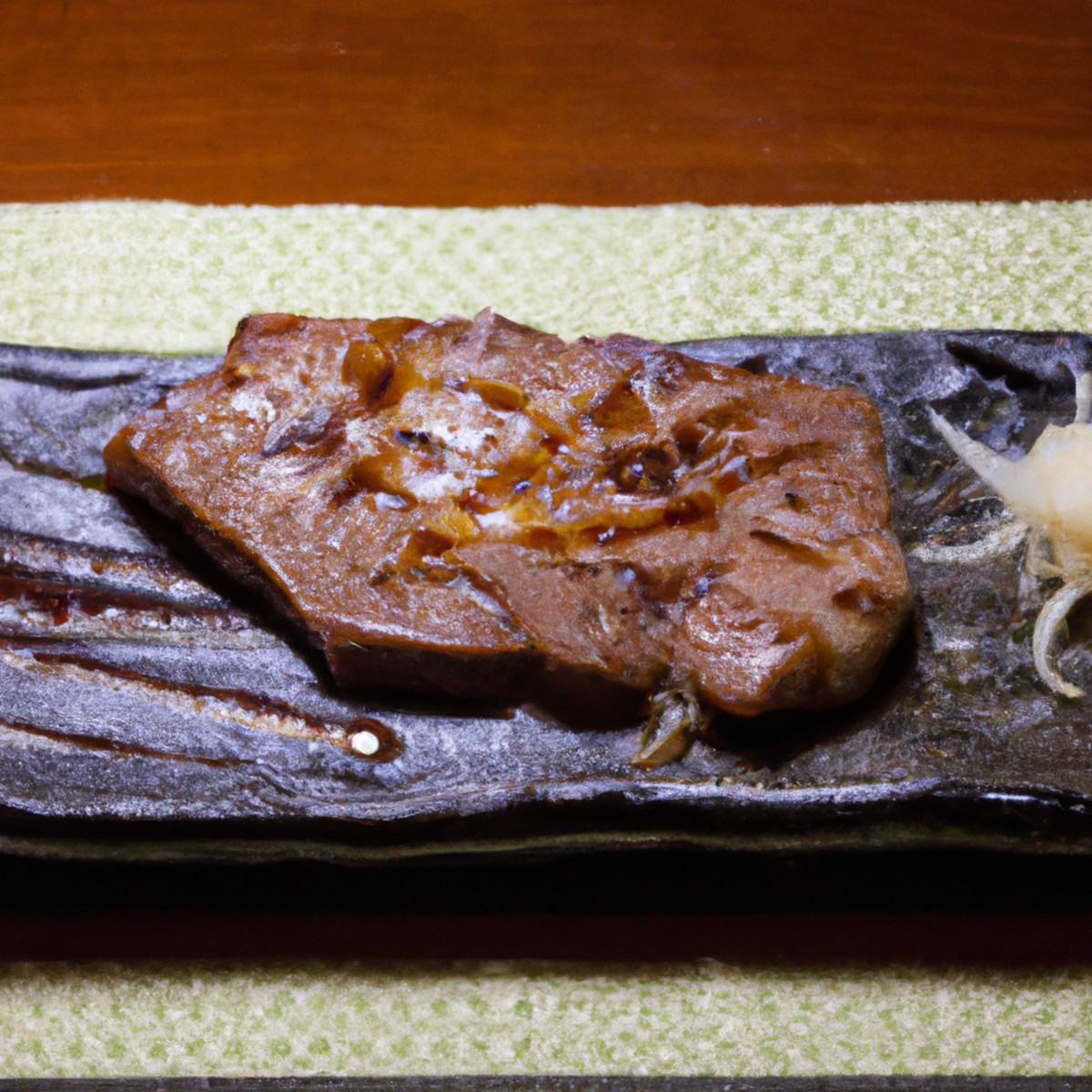 Hibachi 牛排:醬油醃製和烤至完美