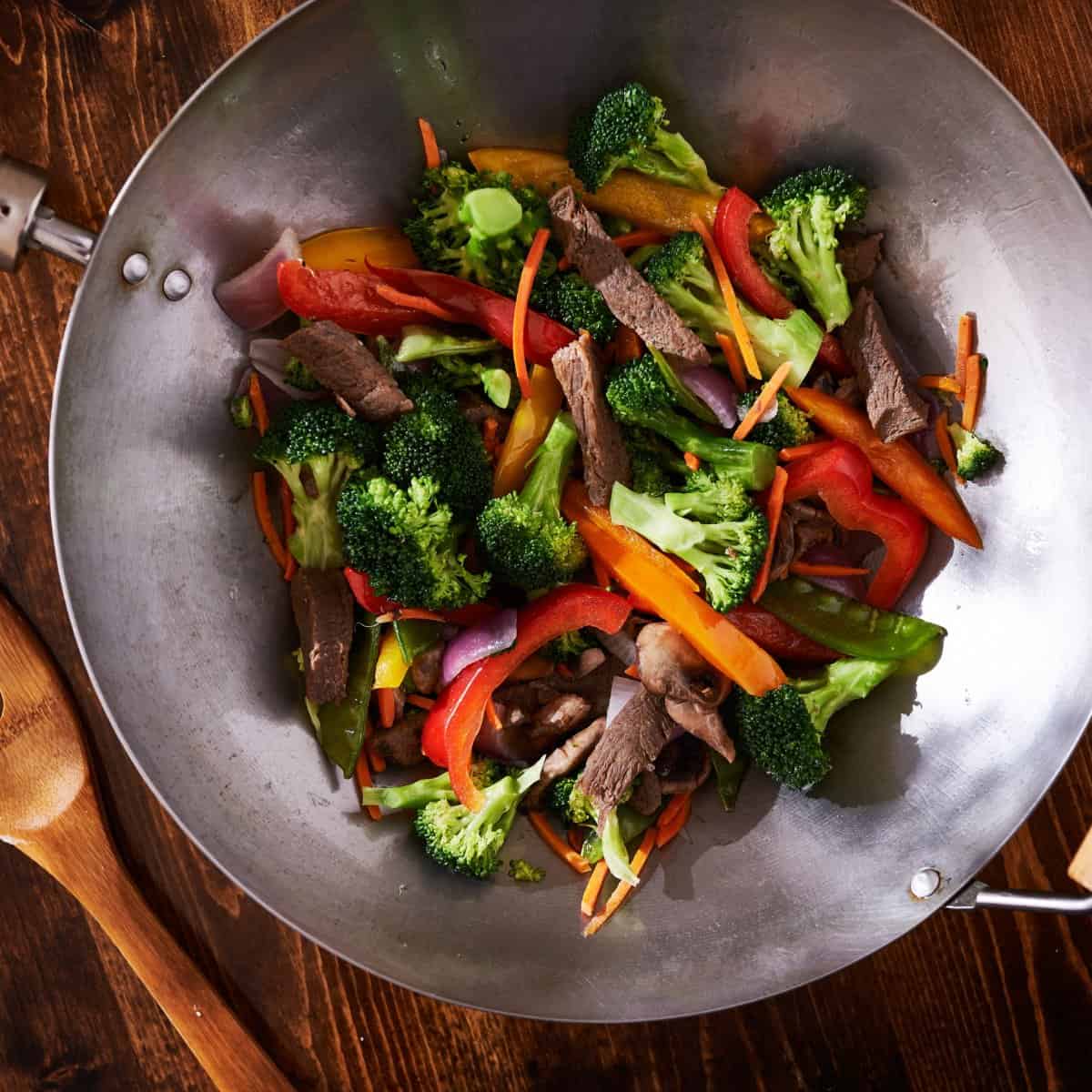 What is stir frying