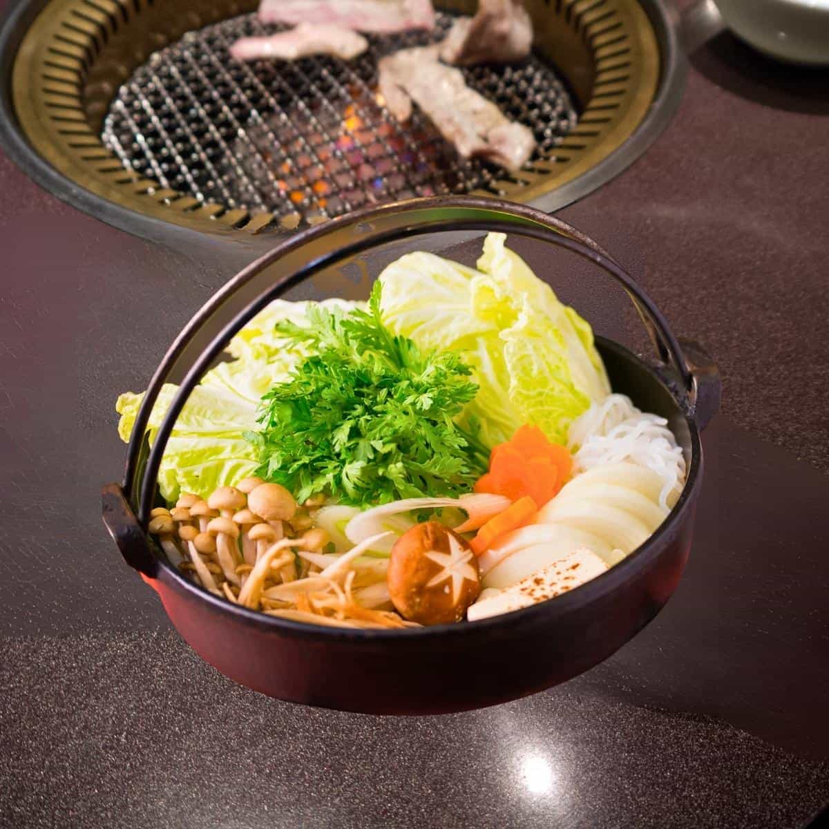 Yakiniku vs sukiyaki