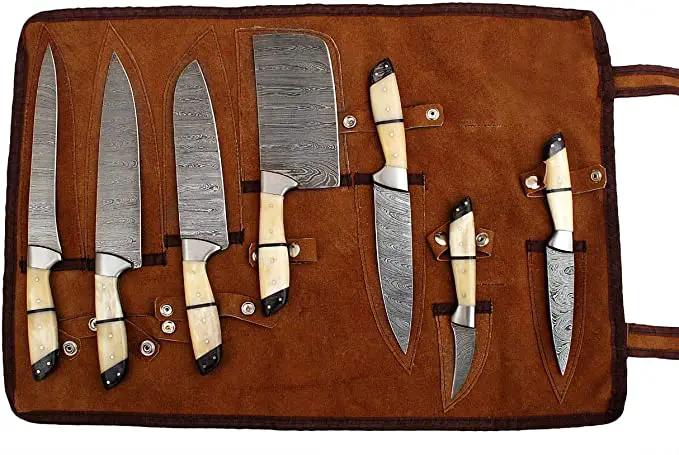 GladiatorsGuild GladiatorsGuild G26 Damascus Steel Set in etui