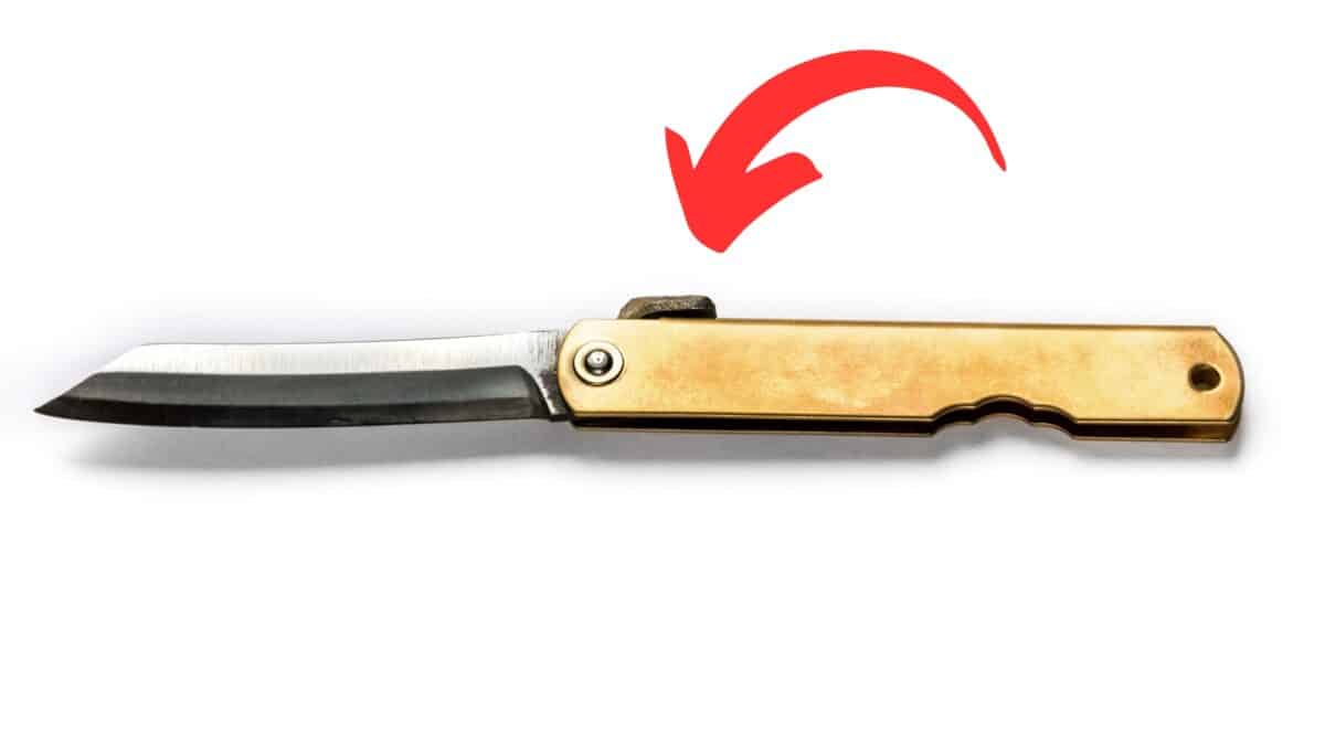 Hvad er chikiri på en japansk kniv